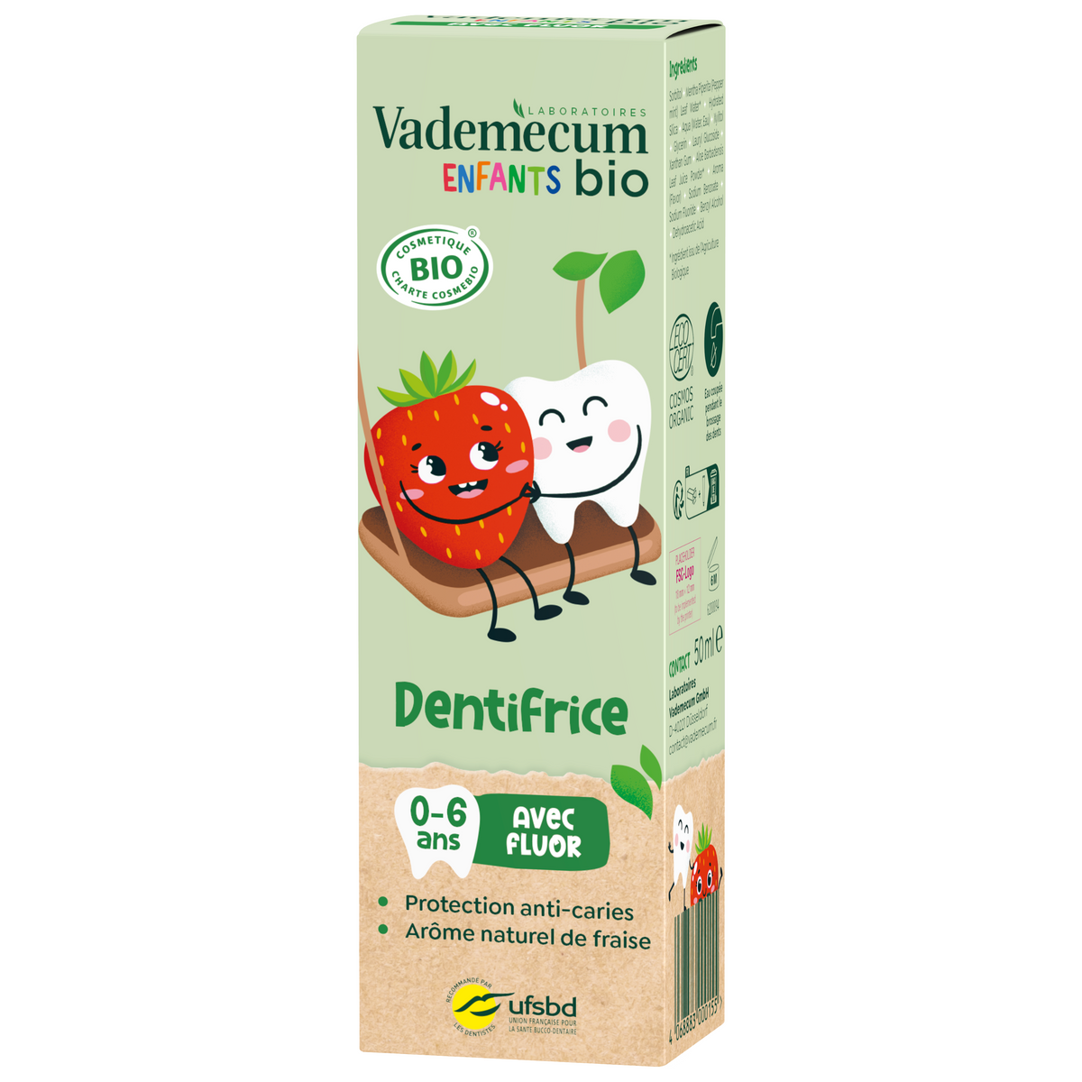 FR Bio Strawberry 0-6 with Fluoride